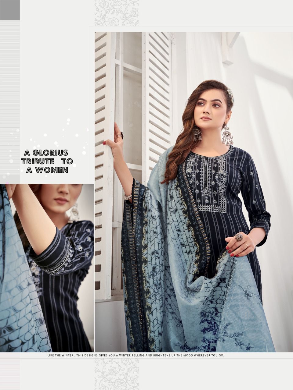 Poonam Maharani Fancy Exclusive Festive Wear Rayon Kurti Pant With Dupatta Collection